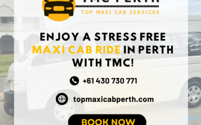Enjoy a Stress Free Maxi Cab Ride in Perth with TMC!